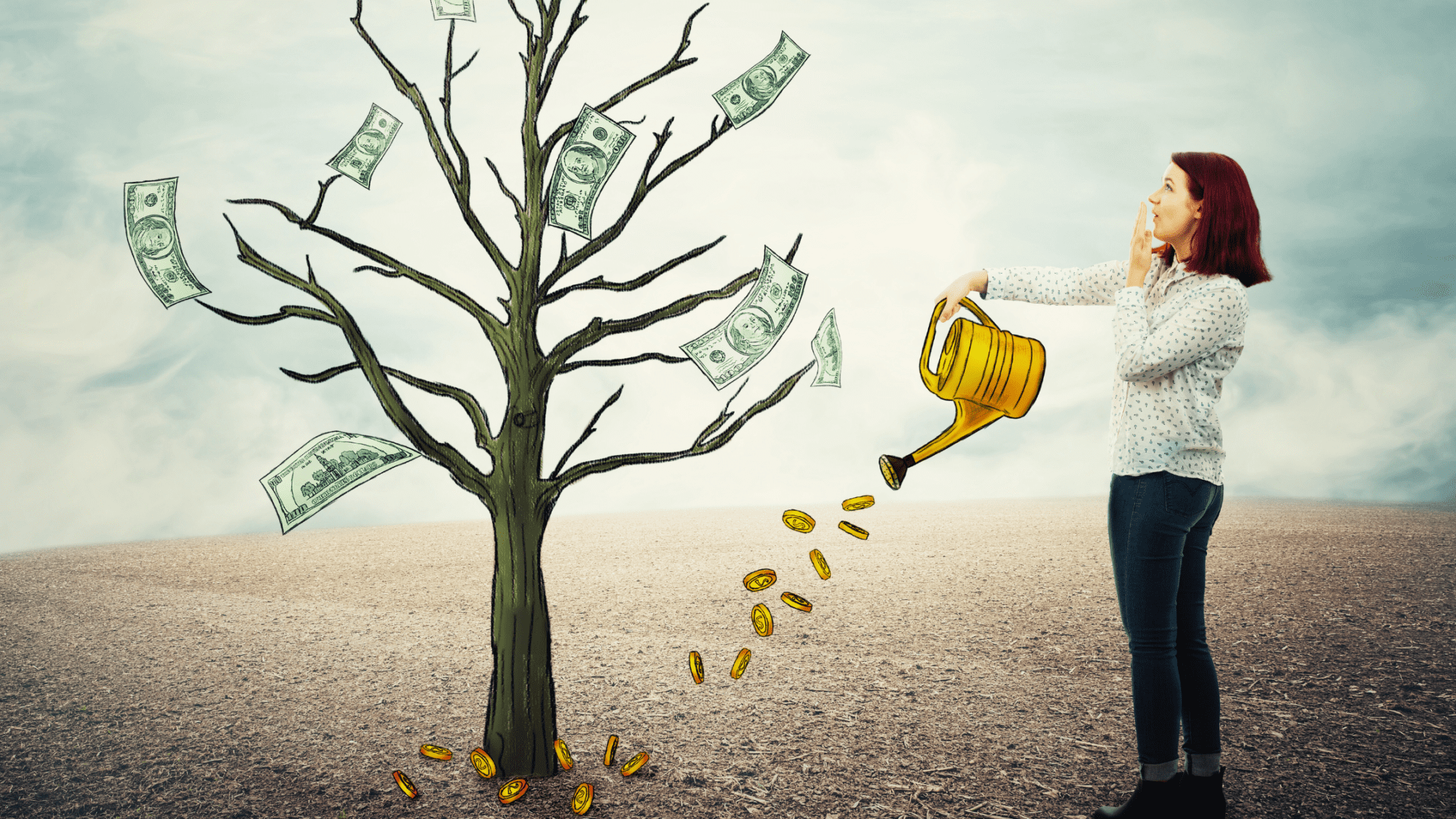 annuity tree with money